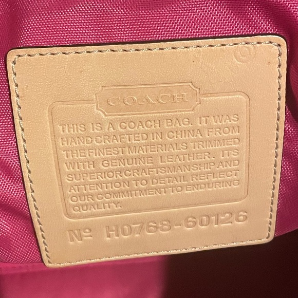 Coach Khaki Monogram Pet Carrier - Gold Leather Accents - Excellent Condition - Picture 11 of 15